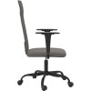 Kancelářská židle výškově nastavitelná textil [353018] (Barva Tmavě šedá)