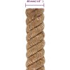 Jutové lano 10 m dlouhé 40 mm silné [153776] (Barva Přírodní)