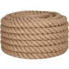 Jutové lano 5 m dlouhé 36 mm silné [153772] (Barva Přírodní)