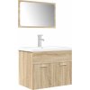 3dílný set koupelnového nábytku kompozitní dřevo [3325018] (Barva dub sonoma)