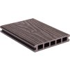 Terasové prkno G21 2,5 x 14,8 x 400 cm, Dark Wood, WPC [6391041]