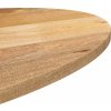 Stolní deska 110x50x2,5 cm oválná masivní mangovníkové dřevo [370823] (Barva Hrubé mangovníkové dřevo (přírodní))