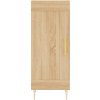 Skříň highboard 34,5 x 34 x 180 cm kompozitní dřevo [3199484] (Barva dub sonoma)