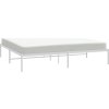 Kovový rám postele 193 x 203 cm [350919] (Barva Bílá)