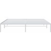 Kovový rám postele 193 x 203 cm [350919] (Barva Bílá)