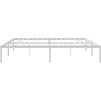 Kovový rám postele 193 x 203 cm [350919] (Barva Bílá)