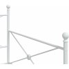 Válenda se přistýlkou bez matrace 107x203 cm ocel [4104692] (Barva Bílá)