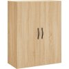 Skříň highboard 69,5 x 34 x 180 cm kompozitní dřevo [3198100] (Barva dub sonoma)