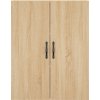 Skříň highboard 69,5 x 34 x 180 cm kompozitní dřevo [3198100] (Barva dub sonoma)