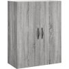 Skříň highboard 69,5 x 34 x 180 cm kompozitní dřevo [3198100] (Barva dub sonoma)