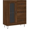 Skříň highboard 69,5 x 34 x 180 cm kompozitní dřevo [3198100] (Barva dub sonoma)