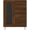Skříň highboard 69,5 x 34 x 180 cm kompozitní dřevo [3198100] (Barva dub sonoma)