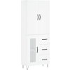 Skříň highboard 69,5 x 34 x 180 cm kompozitní dřevo [3198100] (Barva dub sonoma)