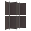 4dílný paraván 200x200 cm textil [350233] (Barva Černá)