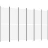 6dílný paraván 300x200 cm textil [350238] (Barva Bílá)