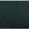 Křeslo s chromovanými nohami samet [282158] (Barva Tmavě zelená)