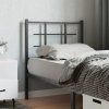 Kovové náhradní čelo postele 75 cm [355636] (Barva Bílá)