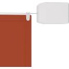 Vertikální markýza 100 x 420 cm oxfordská látka [148355] (Barva Cihlová)