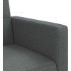 Rozkládací pohovka s poduškami textil [351876] (Barva Tmavě šedá)