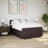 Box spring postel s matrací 160x200 cm textil [3287501] (Barva Tmavě šedá)