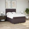 Box spring postel s matrací 160x200 cm textil [3292109] (Barva Černá)