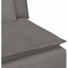 Modulární pohovka s polštáři [3321138] (Barva Tmavě šedá)