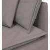 Modulární rohová pohovka s polštáři 100 cm [4104448] (Barva Tmavě šedá)