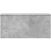 Úložný box 100 x 42 x 46 cm kompozitní dřevo [840663] (Barva Betonová šedá)