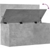 Úložný box 100 x 42 x 46 cm kompozitní dřevo [840663] (Barva Betonová šedá)