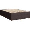 Box spring postel s matrací 140x200 cm textil [3294388] (Barva Černá)