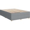 Box spring postel s matrací 140x200 cm textil [3294388] (Barva Černá)