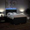 Box spring postel s matrací 140x200 cm textil [3294395] (Barva Černá)