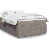 Box spring postel s matrací 140x200 cm textil [3285578] (Barva Taupe)