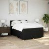 Box spring postel s matrací 140x200 cm textil [3289772] (Barva Světle šedá)