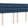 Box spring postel s matrací 140x200 cm textil [3289793] (Barva Světle šedá)