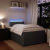 Box spring postel s matrací 120 x 200 cm samet [3290004] (Barva Světle šedá)