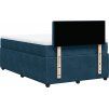 Box spring postel s matrací 120 x 200 cm samet [3290027] (Barva Růžová)