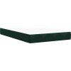 Box spring postel s matrací 120 x 200 cm samet [3294612] (Barva Černá)