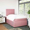 Box spring postel s matrací 120 x 200 cm samet [3294612] (Barva Černá)