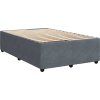 Box spring postel s matrací 120 x 200 cm samet [3290014] (Barva Modrá)