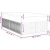 Box spring postel s matrací 120 x 200 cm samet [3285633] (Barva Tmavě šedá)