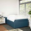 Box spring postel s matrací 120 x 200 cm samet [3285633] (Barva Tmavě šedá)