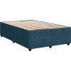 Box spring postel s matrací 120 x 200 cm samet [3285633] (Barva Tmavě šedá)