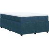 Box spring postel s matrací 120 x 200 cm samet [3285633] (Barva Tmavě šedá)