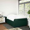 Box spring postel s matrací 120 x 200 cm samet [3285633] (Barva Tmavě šedá)