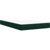 Box spring postel s matrací 120 x 200 cm samet [3285633] (Barva Tmavě šedá)