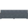 Box spring postel s matrací 120 x 200 cm samet [3285633] (Barva Tmavě šedá)