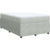 Box spring postel s matrací 120 x 200 cm samet [3285633] (Barva Tmavě šedá)