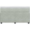 Box spring postel s matrací 120 x 200 cm samet [3285633] (Barva Tmavě šedá)