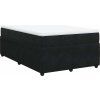 Box spring postel s matrací 120 x 200 cm samet [3285633] (Barva Tmavě šedá)